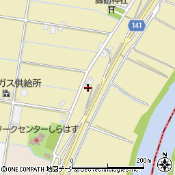 新潟県新潟市南区下八枚1022-1周辺の地図