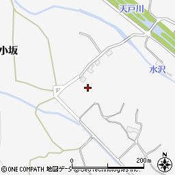 福島県福島市在庭坂漆方周辺の地図