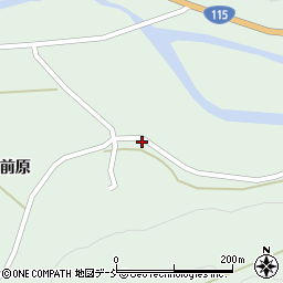 福島県相馬市山上縄谷周辺の地図