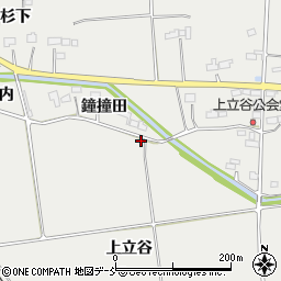 福島県相馬市立谷鐘撞田11周辺の地図