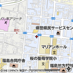 戸田美容院周辺の地図