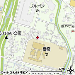 新潟県新潟市西蒲区巻乙362周辺の地図