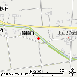 福島県相馬市立谷鐘撞田7周辺の地図
