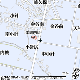 福島県福島市笹木野小針尻9周辺の地図