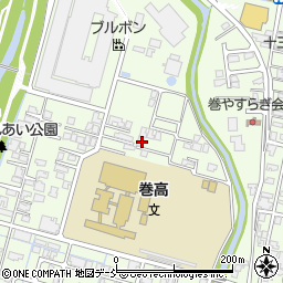 新潟県新潟市西蒲区巻乙366-6周辺の地図