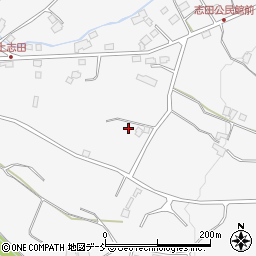 福島県福島市在庭坂原畑周辺の地図