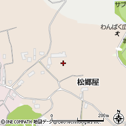 新潟県新潟市西蒲区松郷屋周辺の地図