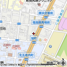 福島県福島市旭町8周辺の地図