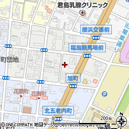 福島県福島市旭町8-7周辺の地図