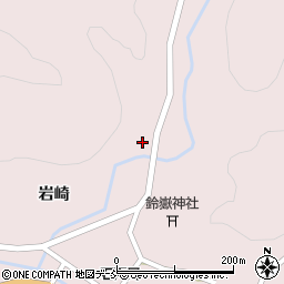 福島県伊達市霊山町石田岩崎75周辺の地図