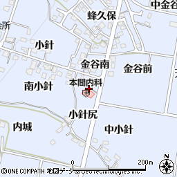 福島県福島市笹木野小針尻20周辺の地図