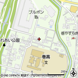 新潟県新潟市西蒲区巻乙360-1周辺の地図