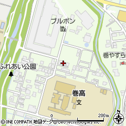 新潟県新潟市西蒲区巻乙360周辺の地図
