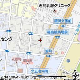 福島県福島市旭町5-20周辺の地図