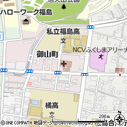 福島県庁衛生研究所試験検査課周辺の地図