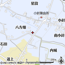 福島県福島市笹木野八方畑11-9周辺の地図