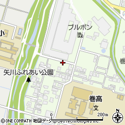 新潟県新潟市西蒲区巻乙352周辺の地図