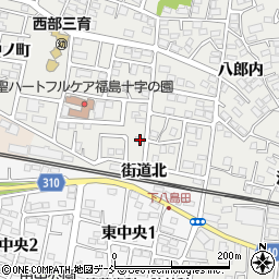 福島県福島市野田町台31周辺の地図