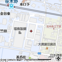 福島製鋼株式会社　本社吾妻工場総務部周辺の地図