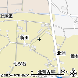 福島県福島市上野寺新田19周辺の地図