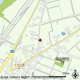 東北電力小須戸変電所周辺の地図