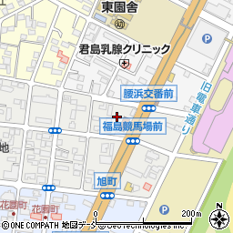 福島県福島市旭町7周辺の地図