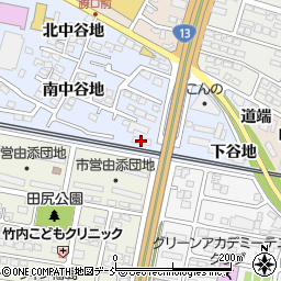 福島県原子力センター周辺の地図