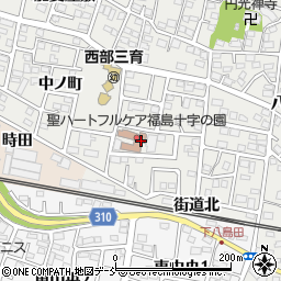 福島県福島市野田町台67周辺の地図