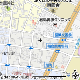 福島県福島市旭町6-16周辺の地図