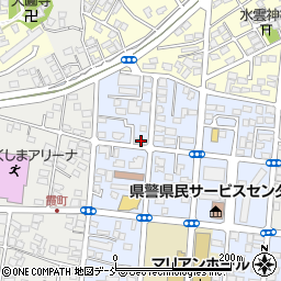 福島銀行本店営業部山下町周辺の地図