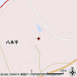 福島県伊達市霊山町石田八木平周辺の地図