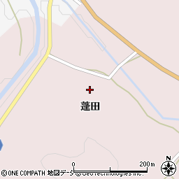 福島県伊達市霊山町石田蓬田30周辺の地図