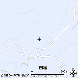 福島県伊達市保原町富沢四城周辺の地図