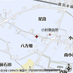 福島県福島市笹木野八方畑54-6周辺の地図