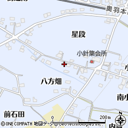 福島県福島市笹木野八方畑54周辺の地図