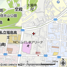 福島県福島市霞町5-25周辺の地図