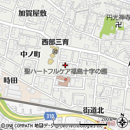 ニチイケアセンター福島野田周辺の地図