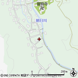 新潟県新潟市秋葉区朝日2216-2周辺の地図