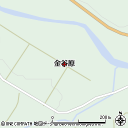 福島県相馬市山上（金谷原）周辺の地図