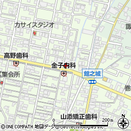 ＡＳＡ巻朝日新聞サービスアンカー巻周辺の地図