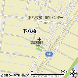 新潟県新潟市南区下八枚2060周辺の地図