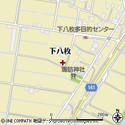 新潟県新潟市南区下八枚2061周辺の地図