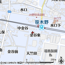 福島日石株式会社　福島営業所周辺の地図