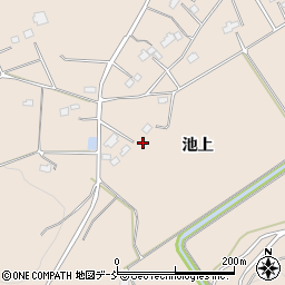 福島県相馬市坪田池上周辺の地図
