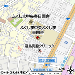 市立ふくしま東幼稚園周辺の地図