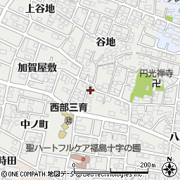 福島県福島市野田町台99周辺の地図
