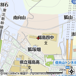 福島市立福島第四中学校周辺の地図