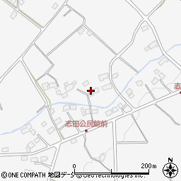 福島県福島市在庭坂西後志田25周辺の地図