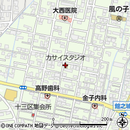 カサイスタジオ周辺の地図