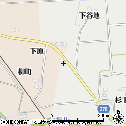 福島県相馬市立谷田中21周辺の地図
